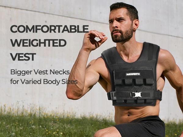 Weight-Adjustable Vest with Add-on Iron Blocks for Hardcore Strength Training 35lb/44lb - Image 14